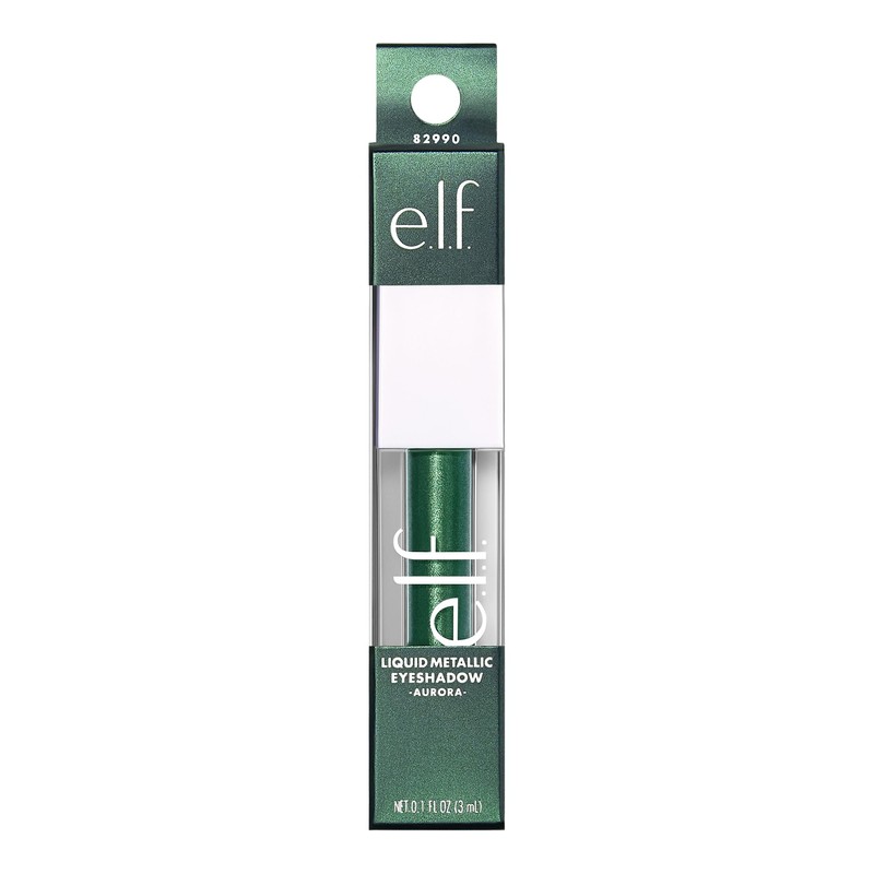 e.l.f. Liquid Metallic Eyeshadow, Quick-Drying, Long-Lasting, Gel-Based Formula For One-Swipe