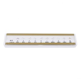 MUSESPANI 10 Colors GIA Master Set 1.0CT 10 Stone Set for Comparison and Grading 10 Stone Set Diamond Color and Grading Scale 1.0CT Diamond Color Grading Grader Color Tester Tool D-M