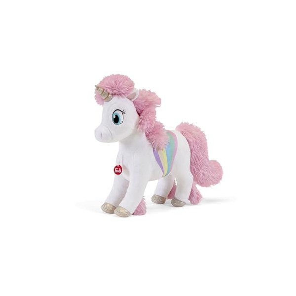 Trudi Unicorn Leslie Rainbow Unicorn Plush, Children's Birthday Gift, 25