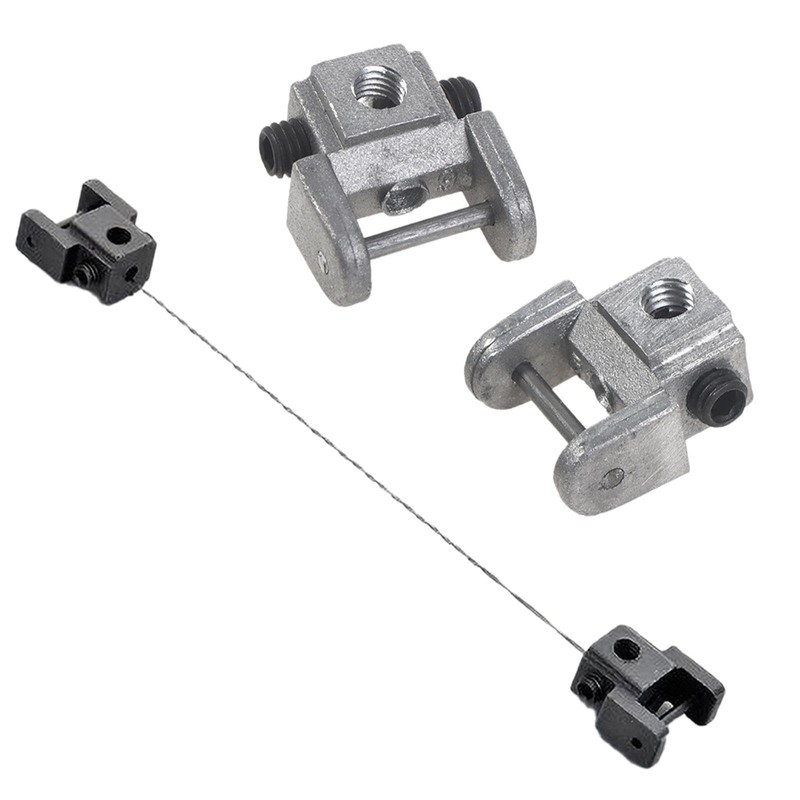 Gralara 2Pcs Scroll Saw Blades Holders Conversion Kits, Pin-less Adapter