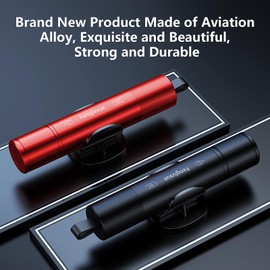 Fenglvxue Glass Breaker Safe Hammer Car Window Breaker, Emergency Window Breaking Tool for New Cars（Red 4Pack）