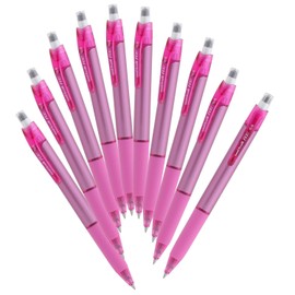 Mitsubishi Pencil URN18005.13 Erasable Ballpoint Pen Uni-Ball RE 0.5 Cherry Pink 10 Pens
