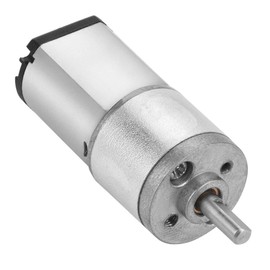 Gear Motor DC 6V/12V 16GA030 10 mm Wavelength Electric Gear Motor for Smart Car Electronic Lock (6V 80RPM)