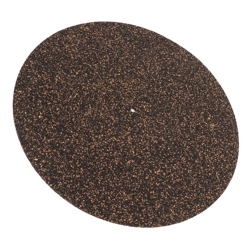 4mm Cork Turntable Mat Slip Resistant Antistatic Shock Proof Durable