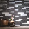 XUANINY 10-Sheet Peel and Stick Metal Backsplash Tiles, Self Adhesive