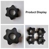 ShiningUU Dumbbell Clips 4-Pack Universal Barbell Clips | Weightlifting Weight