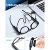 SKYWAY Rechargeable Reading Glasses with Lighted Reading Glasses for Men