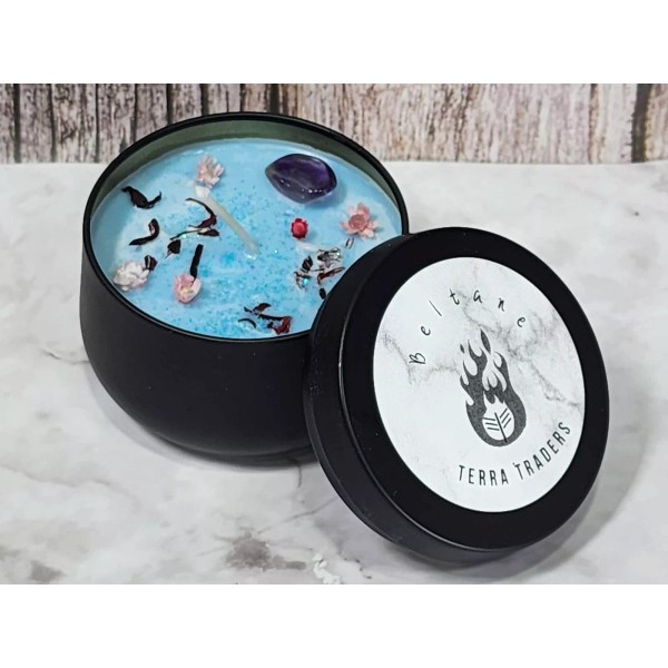 Beltane Sabbat Container Candle