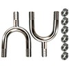 tsingseen life 2 pcs Stainless Steel 3/8" Hose Barb, 3