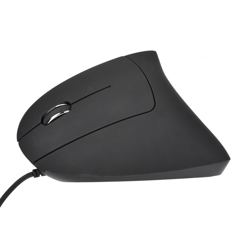 USB Wired Left Hand Vertical Mouse Ergonomic Gaming Mouse Wrist