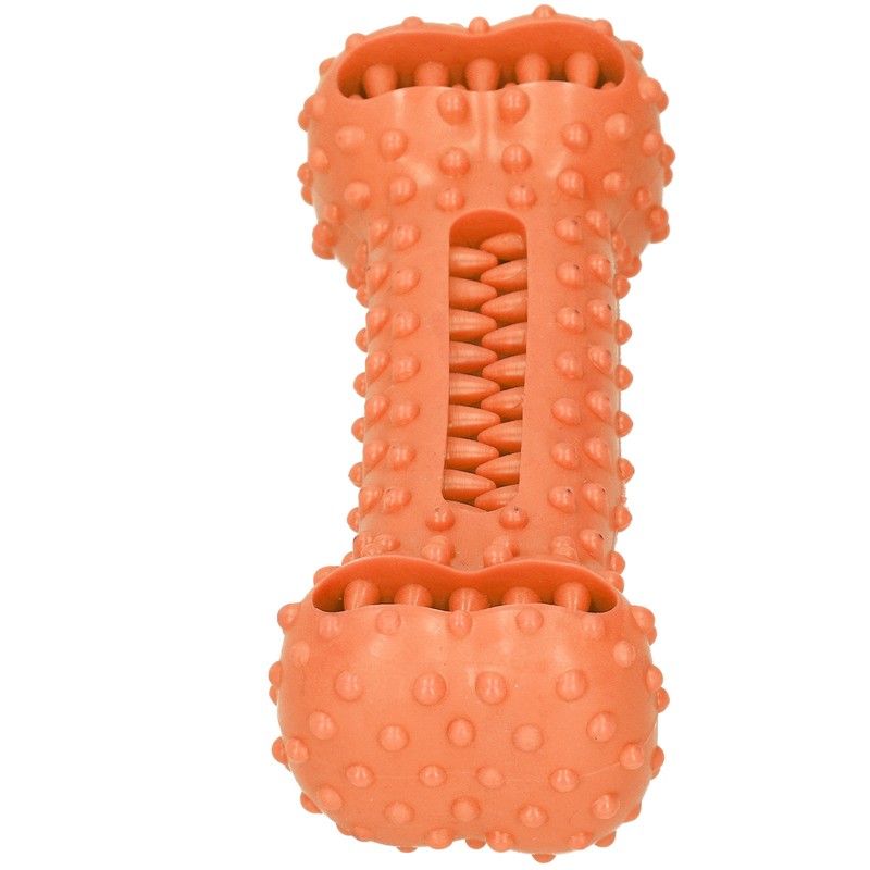 TPR Dog Teeth Cleaning Chew Toy Food Dispenser Brushing Stick