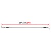 Mofun Extended Length Hydraulic Front Brake Line Kit 54" For