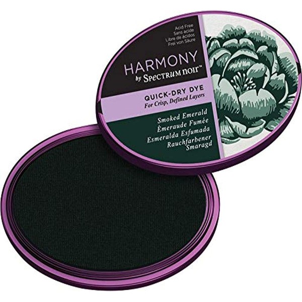Spectrum Noir Harmony Quick-Dry SMK EMERLD, Smoked Emerald, One Size