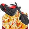 HAPPOW Motorcycle Pizza Cutter with Sharp Stainless Steel Cutting Wheel