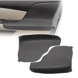 AOUTTUOA 2pcs Door Panel Armrest Replacement Cover Black Leather Compatible with Honda Odyssey 2011 2012 2013 2014 2015 2016 2017
