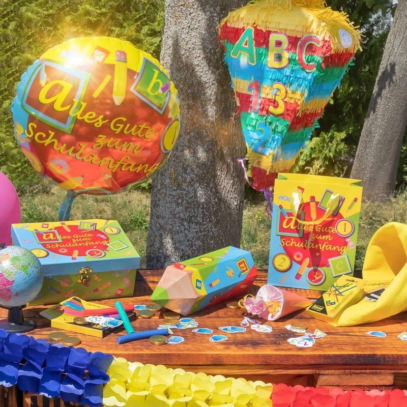 Idena 20101 Wooden Counting Sticks, Pack of 25, Assorted Colours,