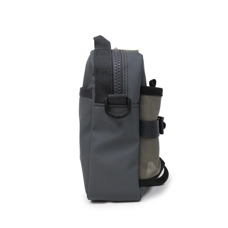 CIE GRID-3 SHOULDER BAG-04 Black, Lightweight, Waterproof Material, Made in