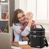 BABEYER Breastmilk Cooler Bag with Ice Pack Fits 6 Baby