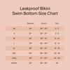 KNIX Leakproof Bikini Period Swim Bottom, Period Swimwear, UPF 50+