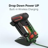 Alacrity Upgraded 2D Industrial Barcode Scanner with Wireless Charging Stand,