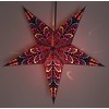 Guru-Shop Foldable Advent Luminous Paper Star, Christmas Star Nemesis, Star