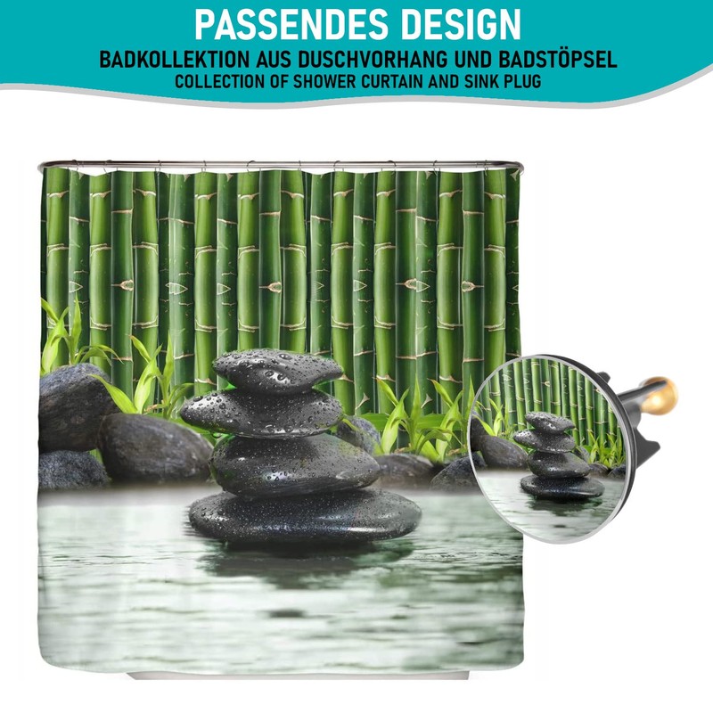 Arteneur Sink Plug 40 mm Bamboo Spa - Stainless Steel