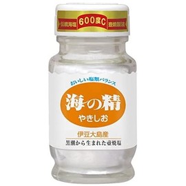 海の精 国産塩 伊豆大島産 やきしお 食卓ビン 60g × 2