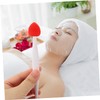 Healvian 6Pcs Lip Scrub Brush Manual Lip Exfoliator Tools for