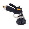 Garden Hose Nozzle 5 Adjustable Spray Pattern with Flow Control