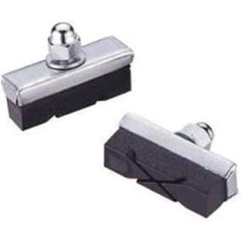 Ashima Caliper Brake Shoe Rim Pads, Black, One Size