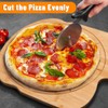 DSIOHFEI Bamboo Pizza Peel, 10 & 12 inch Pizza Cutting