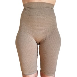 BIOFLECT® Compression Shorts with Bio Ceramic Micro-Massage Knit- for Support and Comfort - 4XL Sand