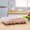 34 Refrigerator Eggs Container with Lid, Large Capacity Egg Holder