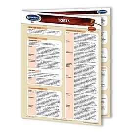 Torts and Tort Law Guide - USA - Quick Reference Guide by Permacharts