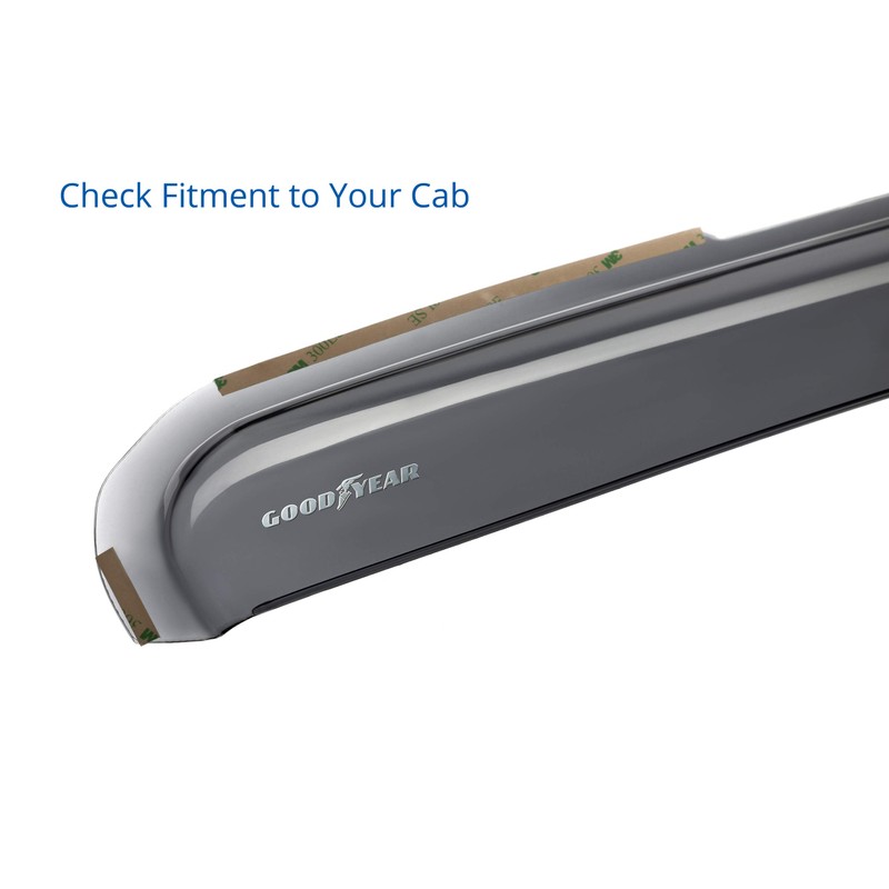 Goodyear Shatterproof in-Channel Window Deflectors for Subaru Forester 2019-2024, Rain