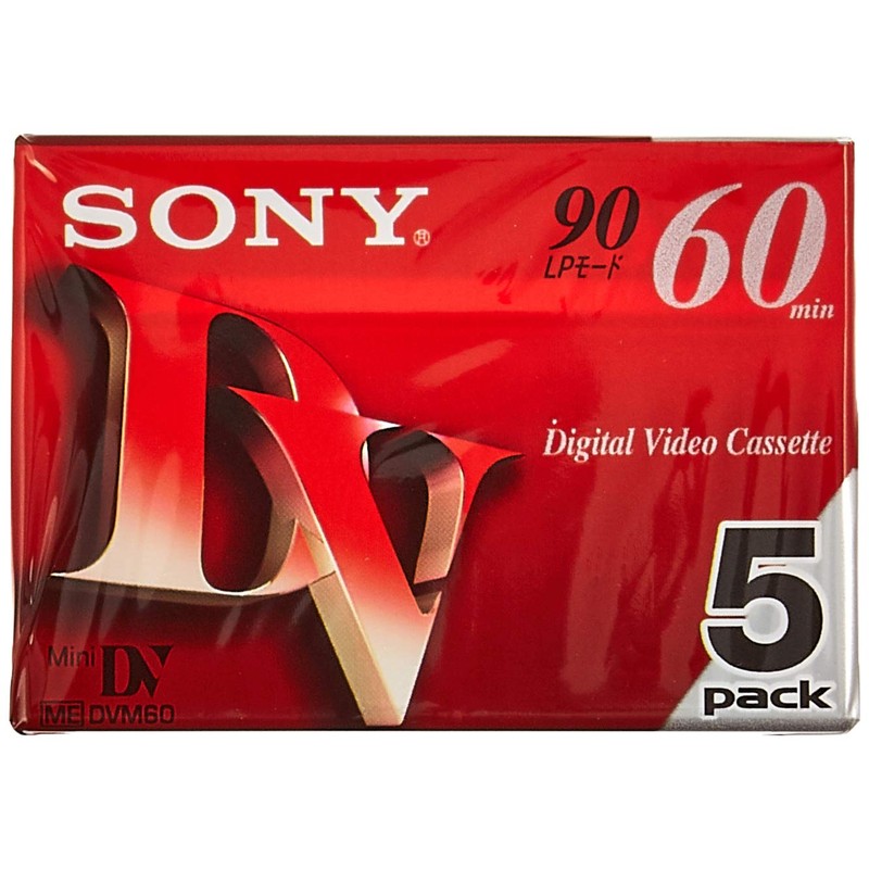 Sony minidezitarubideokasetto 5 Roll Pack 5dvm60r3