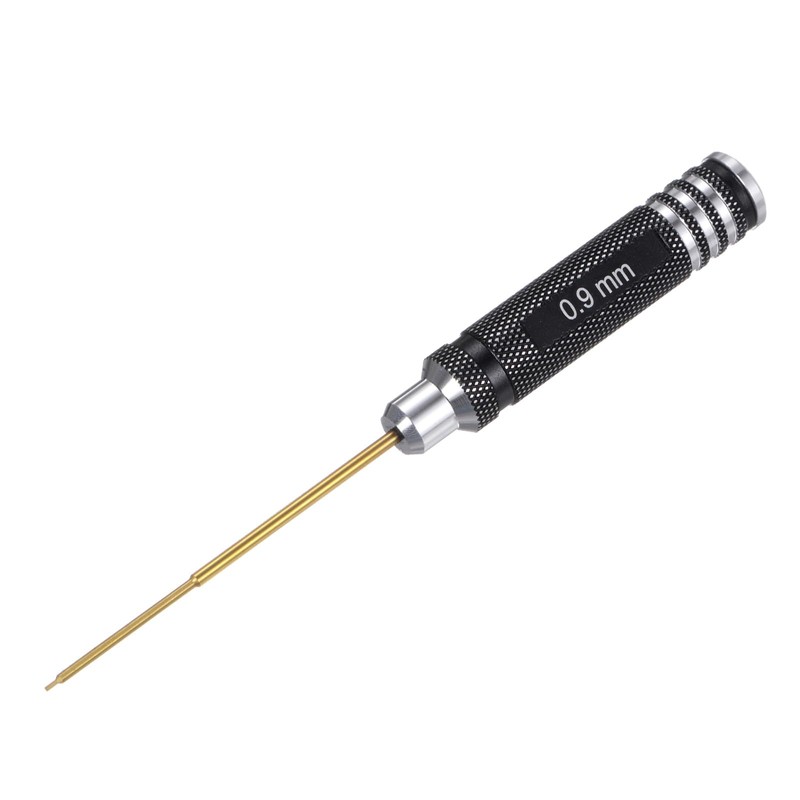 sourcing map RC Hex Screwdriver 0.9mm Titanium Hexagon Screwdrivers Wrench