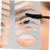 Housoutil 1piece Eyebrow Stencil Stainless Steel Eyebrow Shape Template for
