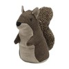 Elements Squirrel - Tapón para puerta con peso, poliéster, café
