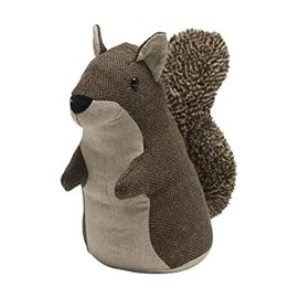 Elements Squirrel - Tapón para puerta con peso, poliéster, café