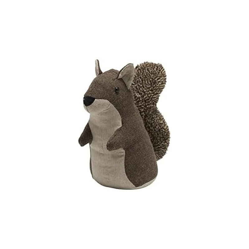 Elements Squirrel - Tapón para puerta con peso, poliéster, café