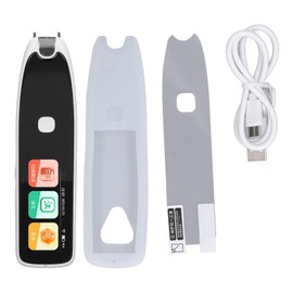 Translation Reader Pen Foreign Languages Scanner Touchscreen Dictionary Reading Pen Built in Battery White