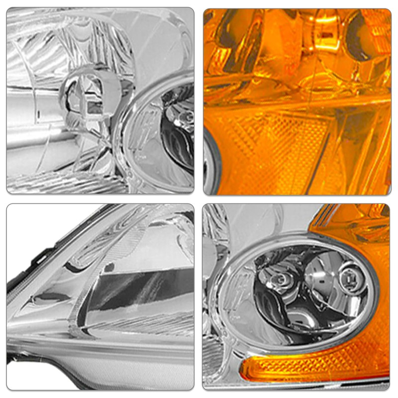 SOCKIR Compatible with 2001-2003 Honda Civic Headlight Assembly Replacement Driver