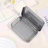 CHENLONB Tin Can Mini Box, Metal Storage Case, Small Storage
