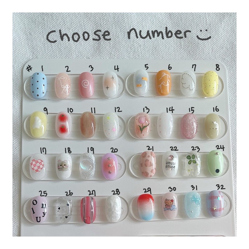 Omakase handmade nail tips of your choice ❤️ - Stiletto