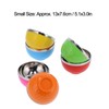 6Pcs set Color Stainless Steel Bowl Heat Insulation Salad Noodles