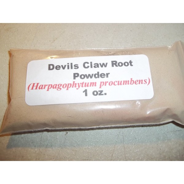 Devils Claw 1 oz. Devils Claw Root Powder (Harpagophytum procumbens)