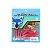 JACKALL Worm Weber Shrimp 2.8 Inch Salt Black Pork