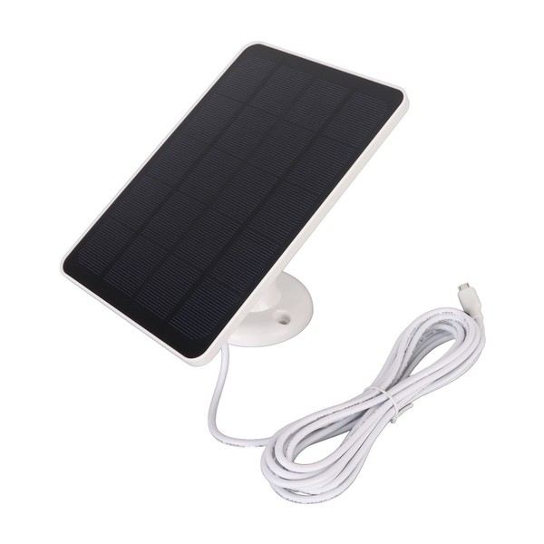 Solar Panel for Security Camera, 5V 4W Waterproof Solar Power