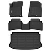 GINOWY-Custom fit Floor Mats Cargo Liner Set for Hyundai Venue